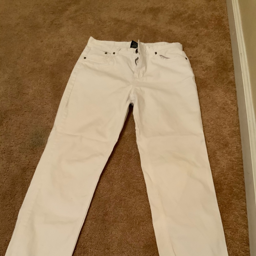 White jeans